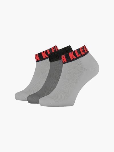 Calvin Klein Táskák & Kiegészítők HU503731 | Calvin Klein Logo Ankle Férfi Zokni Szürke